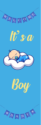 Custom Outdoor Yard Signs Multiple Sizes Baby Show