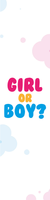 Custom Outdoor Yard Signs Multiple Sizes Gender Reveal