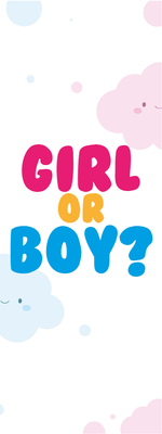 Custom Outdoor Yard Signs Multiple Sizes Gender Reveal