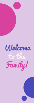 Custom Outdoor Yard Signs Multiple Sizes Welcome To Family