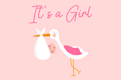 Custom Outdoor Yard Signs Multiple Sizes It's A Girl