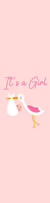 Custom Outdoor Yard Signs Multiple Sizes It's A Girl