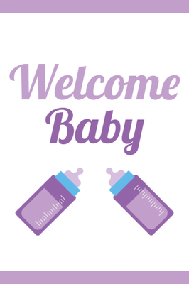 Custom Outdoor Yard Signs Multiple Sizes Welcome Baby Sign