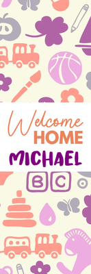 Custom Outdoor Yard Signs Multiple Sizes Welcome Home Name