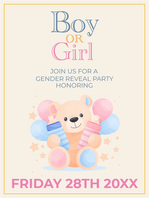 Custom Outdoor Yard Signs Multiple Sizes Boy or Girl
