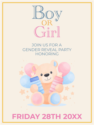 Custom Outdoor Yard Signs Multiple Sizes Boy or Girl
