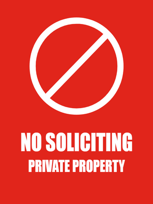 Custom Outdoor Yard Signs Multiple Sizes Private Property