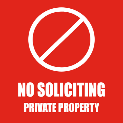 Custom Outdoor Yard Signs Multiple Sizes Private Property