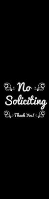 Custom Outdoor Yard Signs Multiple Sizes Quit Soliciting