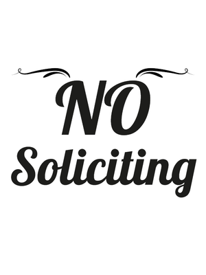 Custom Outdoor Yard Signs Multiple Sizes Quit Soliciting Please