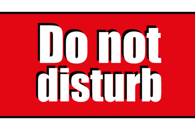 Custom Outdoor Yard Signs Multiple Sizes No Disturbances Allowed