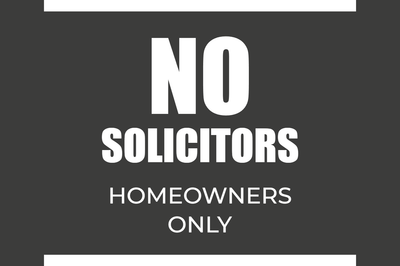 Custom Outdoor Yard Signs Multiple Sizes Homeowners Only