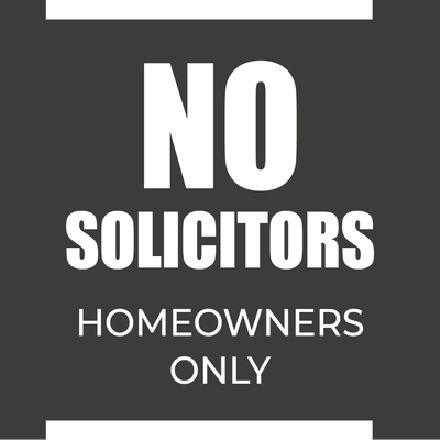Custom Outdoor Yard Signs Multiple Sizes Homeowners Only