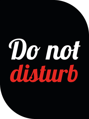 Custom Outdoor Yard Signs Multiple Sizes Stop Disturbing