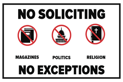Custom Outdoor Yard Signs Multiple Sizes No Exceptions
