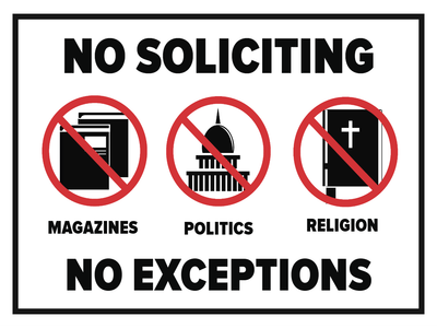 Custom Outdoor Yard Signs Multiple Sizes No Exceptions