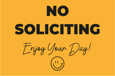 Custom Outdoor Yard Signs Multiple Sizes Enjoy Your Day
