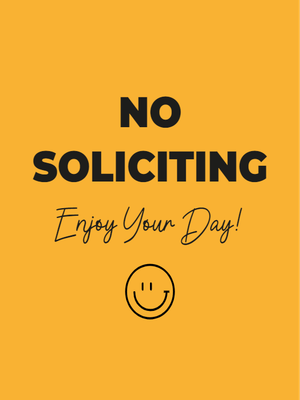 Custom Outdoor Yard Signs Multiple Sizes Enjoy Your Day