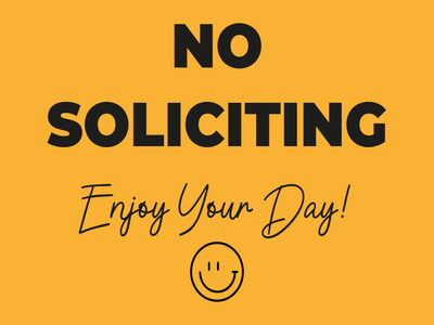 Custom Outdoor Yard Signs Multiple Sizes Enjoy Your Day