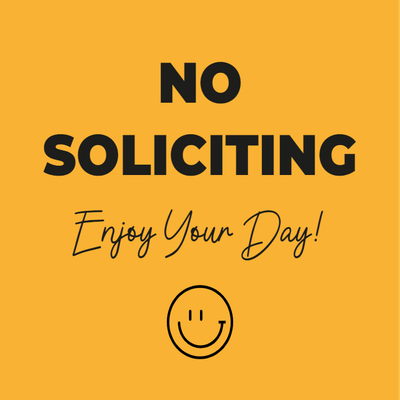 Custom Outdoor Yard Signs Multiple Sizes Enjoy Your Day