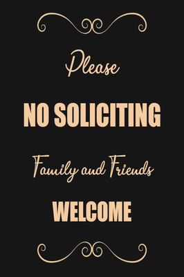 Custom Outdoor Yard Signs Multiple Sizes Solicitors Not Welcome