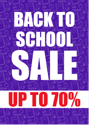 Custom Postcards Multiple Sizes Back to School