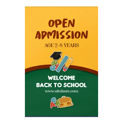 Custom Postcards Multiple Sizes Open Enrollment