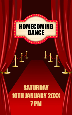 Custom Postcards Multiple Sizes School Event