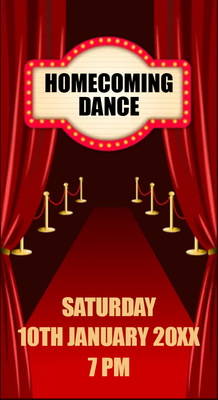 Custom Postcards Multiple Sizes School Event