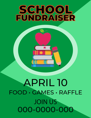 Custom Postcards Multiple Sizes School Fundraiser