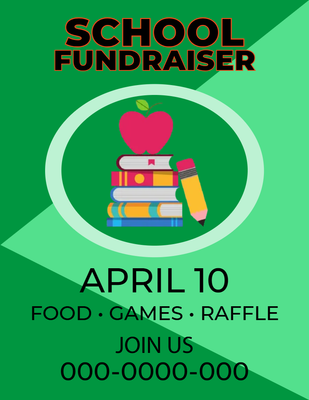 Custom Postcards Multiple Sizes School Fundraiser
