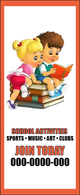 Custom Postcards Multiple Sizes School Activities