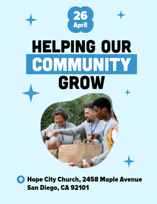 Custom Postcards Multiple Sizes Community Outreach