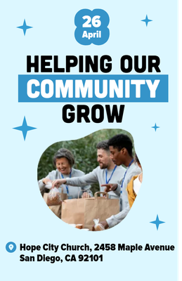 Custom Postcards Multiple Sizes Community Outreach
