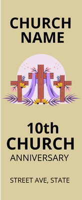 Custom Postcards Multiple Sizes Church Anniversary