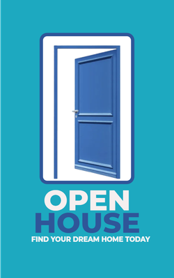 Custom Postcards Multiple Sizes Open House