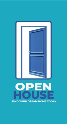Custom Postcards Multiple Sizes Open House