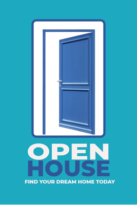 Custom Postcards Multiple Sizes Open House