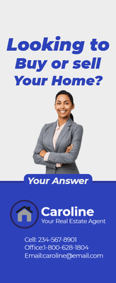 Custom Postcards Multiple Sizes Realtor Introduction
