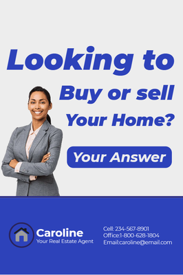 Custom Postcards Multiple Sizes Realtor Introduction