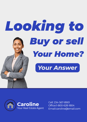 Custom Postcards Multiple Sizes Realtor Introduction
