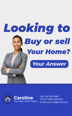 Custom Postcards Multiple Sizes Realtor Introduction