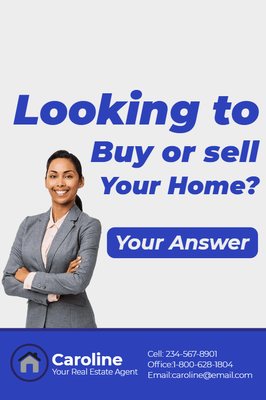 Custom Postcards Multiple Sizes Realtor Introduction