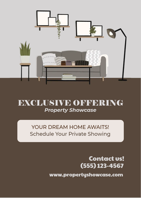 Custom Postcards Multiple Sizes Property Showcase