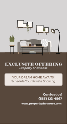 Custom Postcards Multiple Sizes Property Showcase