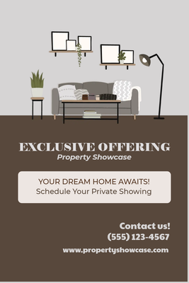 Custom Postcards Multiple Sizes Property Showcase
