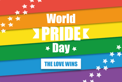 Custom Outdoor Yard Signs Multiple Sizes World Pride Day
