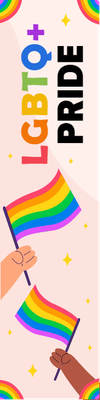 Custom Outdoor Yard Signs Multiple Sizes Pride Flag