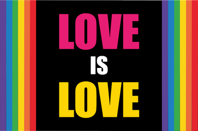 Custom Outdoor Yard Signs Multiple Sizes Love is Love