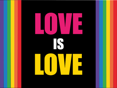 Custom Outdoor Yard Signs Multiple Sizes Love is Love